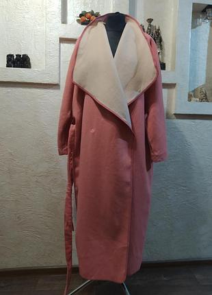 Пальто шерсть h&m