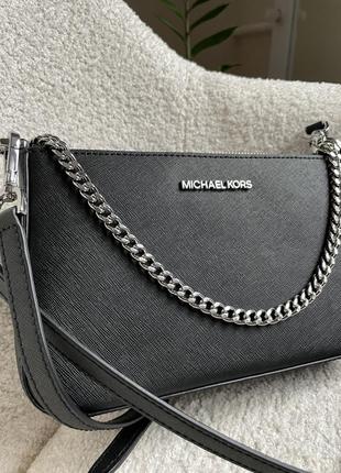 Сумка michael kors, кросбоді чорна