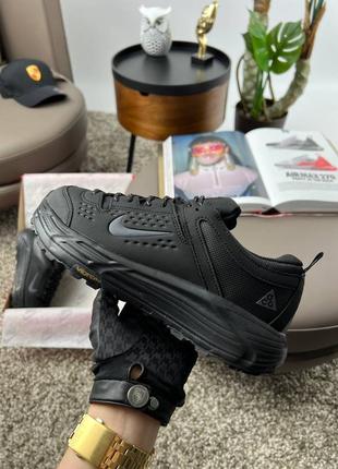 Чоловічі кросівки nike acg running black grey