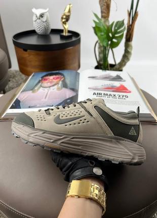 Чоловічі кросівки nike acg running beige grey