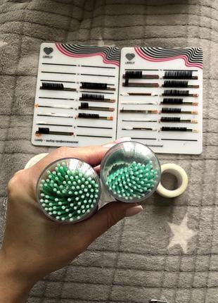 Набір лешмейкера,вії для нарощення, lovely, i beauty