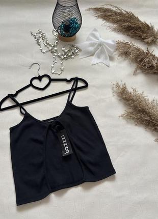 Женский новый топ кроп boohoo