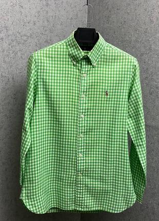 Картата сорочка від бренда polo ralph lauren