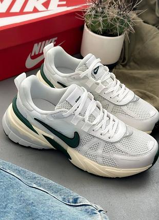Женские кроссовки nike v2k runtek green