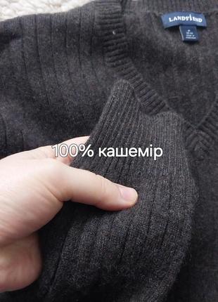 100% кашемир джемпер