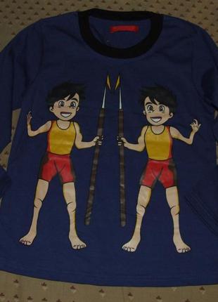 Лонгслив реглан для хлопчика 8 років