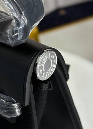 Черная сумка в стиле herbag 🥰 9