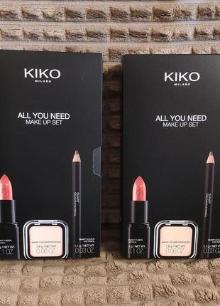 Набор для макияжа kiko milano