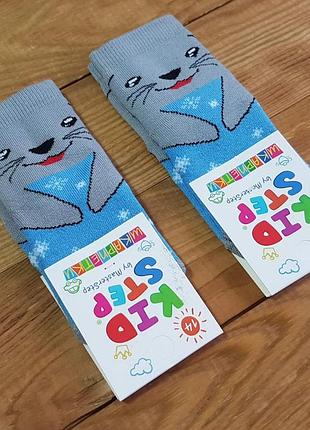 Носки детские махровые "тюлень", размер 14 / 1-2 года