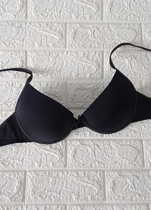 Акція! бюстгальтер гладкий чорний р.34/d 75/d
