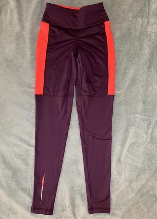 Теплі спортивні лосини на флісі, легінси crivit