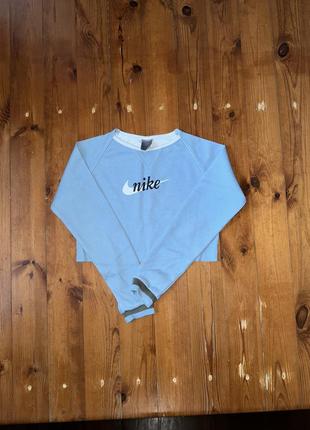 Винтажная кофта nike укороченная