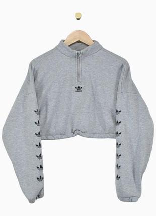 Укороченный свитшот adidas оригинал, топ, свитер, кофта
