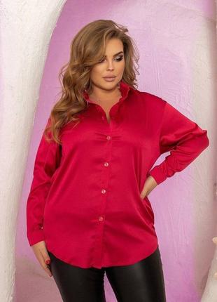 Блуза шелк 5 цветов