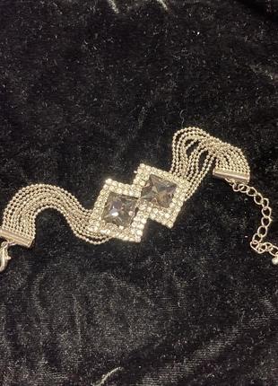 Браслет винтаж кристаллы