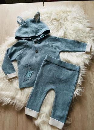Теплый костюм m&amp;s 3-6 мес, 69 см