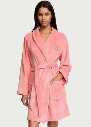 Тёпый плюшевый халат victorias secret