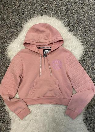 Укороченная кофта худи (код товара. 14.1224)