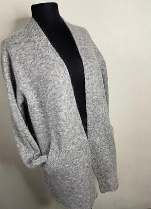Шикарний кардиган wool,kid mohair.