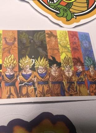 Стикеры / наклейки dragon ball (100 шт набор)