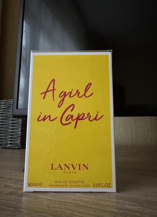 Lanvin a girl in capri 90 мл