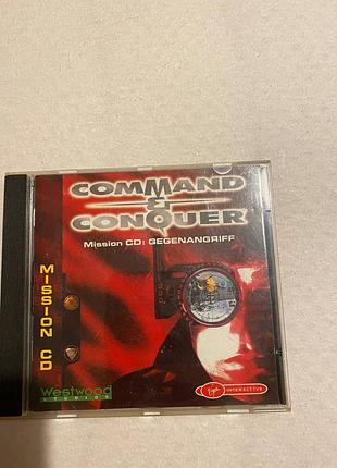 Гра диск command conouer mission cd/ gegenangriff studios westwood