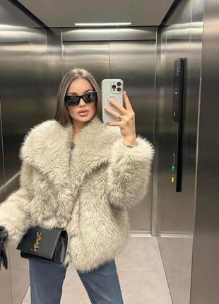 Трендовая шубка в стиле zara