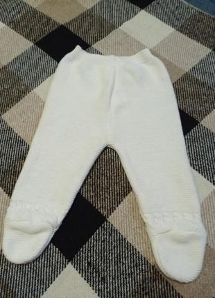 Детские ползунки штанишки keep away from fire,3-6мес.