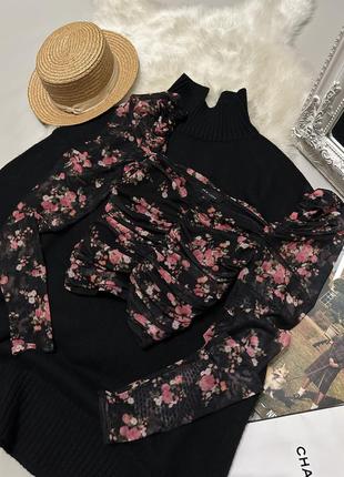 Красивый топ сеткой