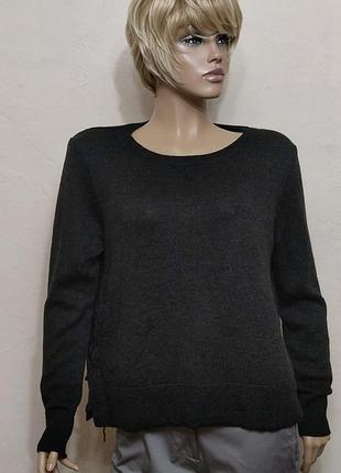 Шерстяной мериносовый джемпер the white company /11217/