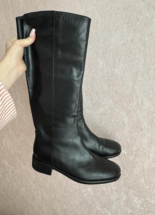 Чоботи шкіряні