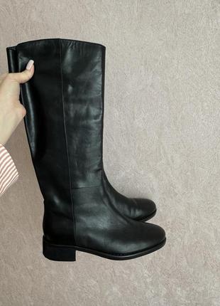 Чоботи шкіряні