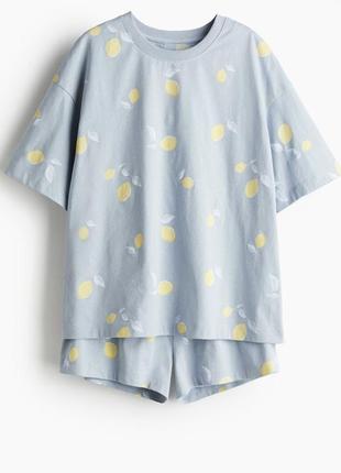 Пижама трикотажна h&m