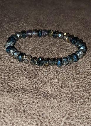 Винтажный браслет аврора бореалис винтаж чехословакия яблонекс aurora borealis