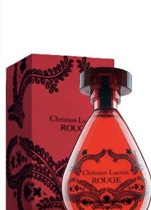 Женская парфюмированная вода christian lacroix rouge avon 50 мл