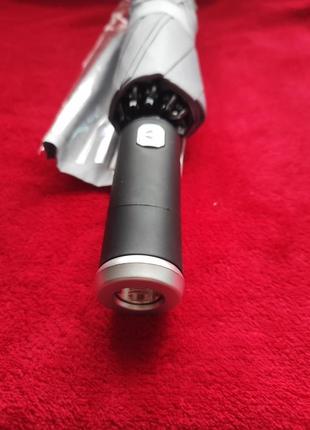 Зонт автоматический xiaomi реверсивный с фонариком, зонт прозрачный