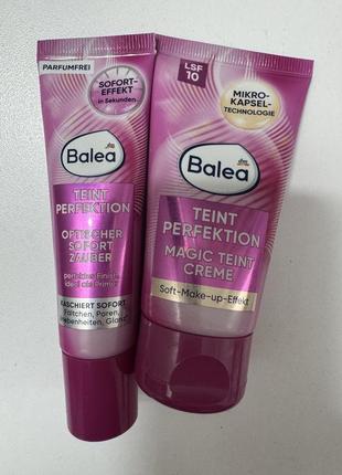 Balea teint perfection cream та primer (optischer sofort zauber)