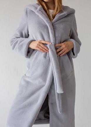 Шуба з екохутра