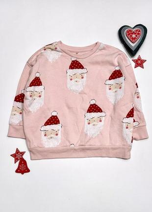 Кофта, свитшот новогодний george 2-3 года
