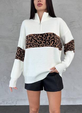 Кофтинка леопард