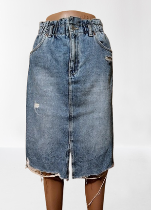 💙💙💙стильная женская джинсовая юбка denim collection tally weijl💙💙💙