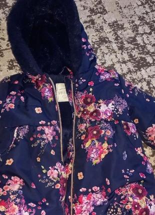 Зимова куртка для дівчинки