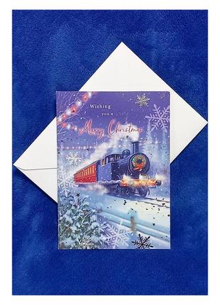 Рождественская открытка signature collection для поздравления с новым годом любого...