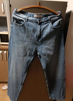 Джинсы, 36р, длина 111см, талия 96, бедра 156см, не стрейчовые