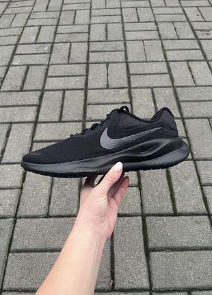 Кросівки nike revolution 7 black  fb2207-005   оригінал