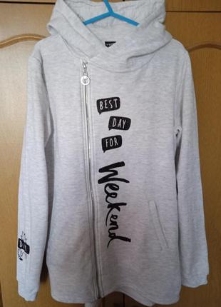 Худи теплый девочке 164-170