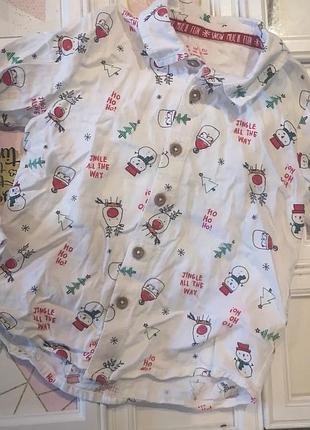 Новорічна сорочка, рубашка, новогодняя