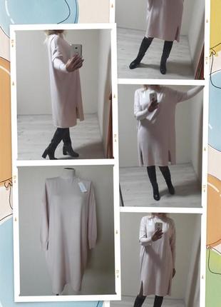 Модное,красивое,женственное,качественное просторное платье-гольф,оверсайз