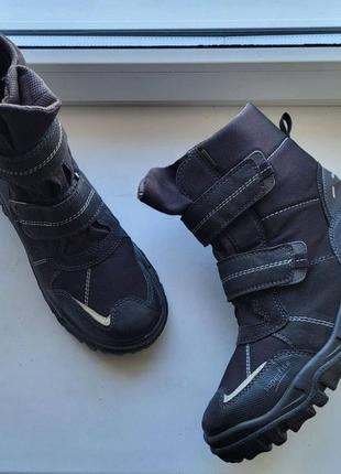 Зимние подростковые сапоги 
на мембране gore tex 
super fit