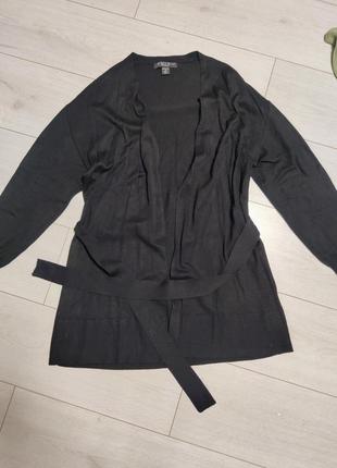 Кофта, накидка с поясом